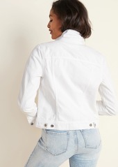 old navy white jean jacket