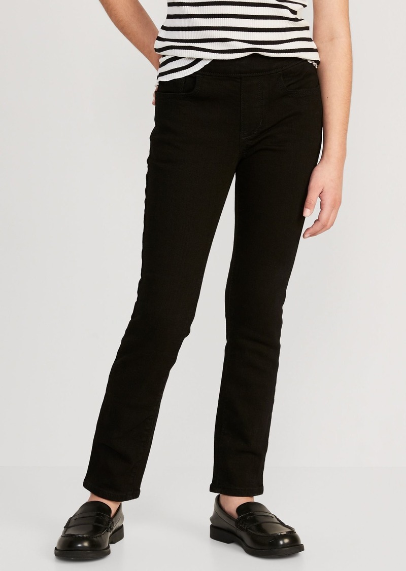 Old Navy Wow Skinny Pull-On Black Jeans for Girls