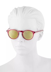 Oliver Peoples 47MM Acetate Round Sunglasses