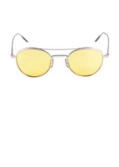 Oliver Peoples 47MM Round Titanium Sunglasses