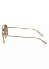 Oliver Peoples 55MM Aviator Sunglasses