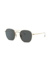 Oliver Peoples Adès square-frame titanium sunglasses