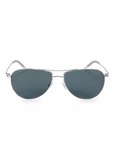 Oliver Peoples Benedict 59MM Polarized Aviator Sunglasses