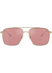 Oliver Peoples Dresner aviator-frame sunglasses