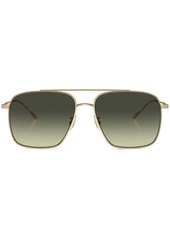 Oliver Peoples Dresner aviator-frame sunglasses