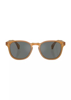 Oliver Peoples Finley Esq. 53MM Round Sunglasses