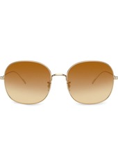 Oliver Peoples gradient round sunglasses