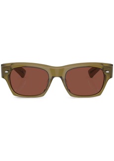 Oliver Peoples Kasdan rectangle-frame sunglasses