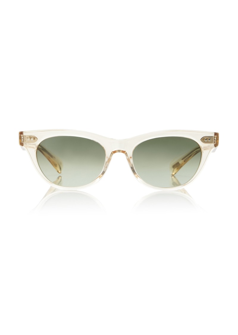 Oliver Peoples - Avelin D-Frame Acetate Sunglasses - Neutral - OS - Moda Operandi