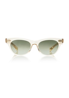 Oliver Peoples - Avelin D-Frame Acetate Sunglasses - Neutral - OS - Moda Operandi