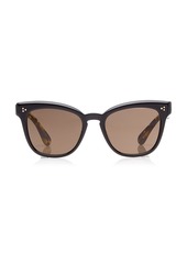 Oliver Peoples - Women's Marianela Cat-Eye Acetate Sunglasses - Black/pink - Moda Operandi