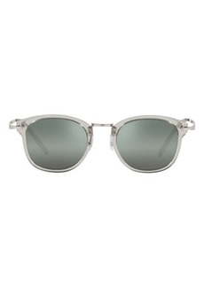 Oliver Peoples 49mm Small Round Sunglasses