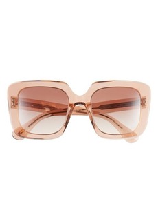 Oliver Peoples Franca 52mm Gradient Square Sunglasses