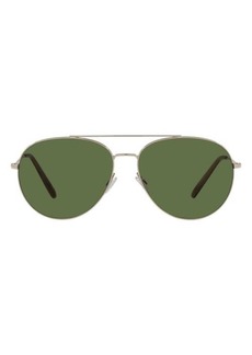 Oliver Peoples Airdale 58mm Tinted Pilot Sunglasses