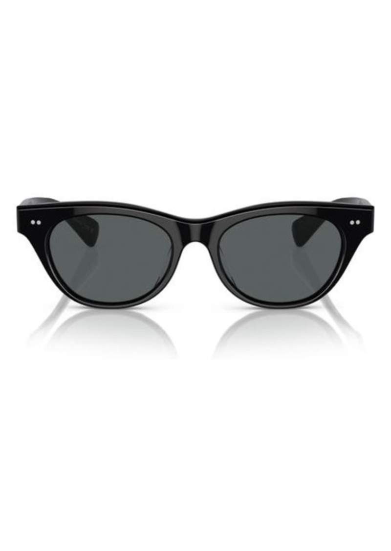 Oliver Peoples Avelin 52mm Polarized Cat Eye Sunglasses