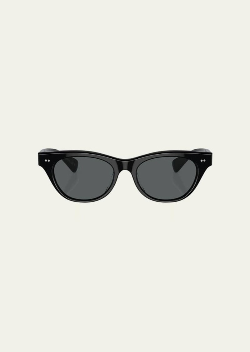 Oliver Peoples Avelin Acetate Butterfly Sunglasses