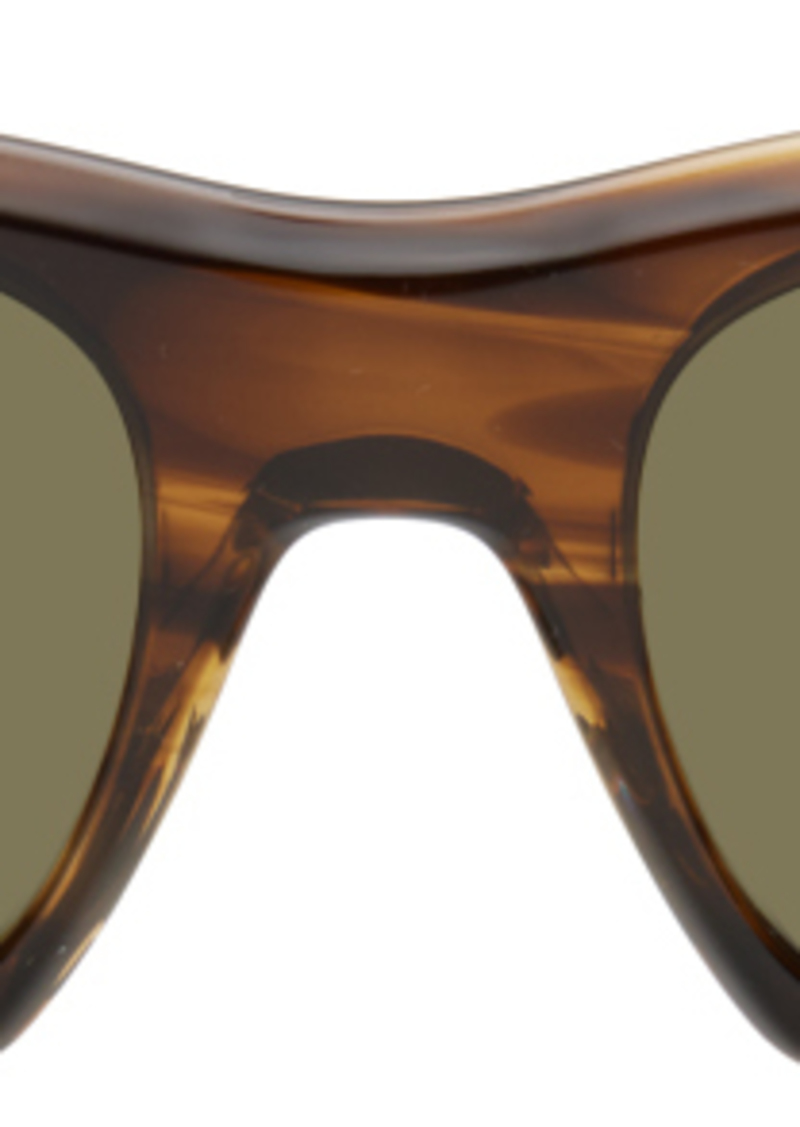 Oliver Peoples Brown Kasdan Sunglasses