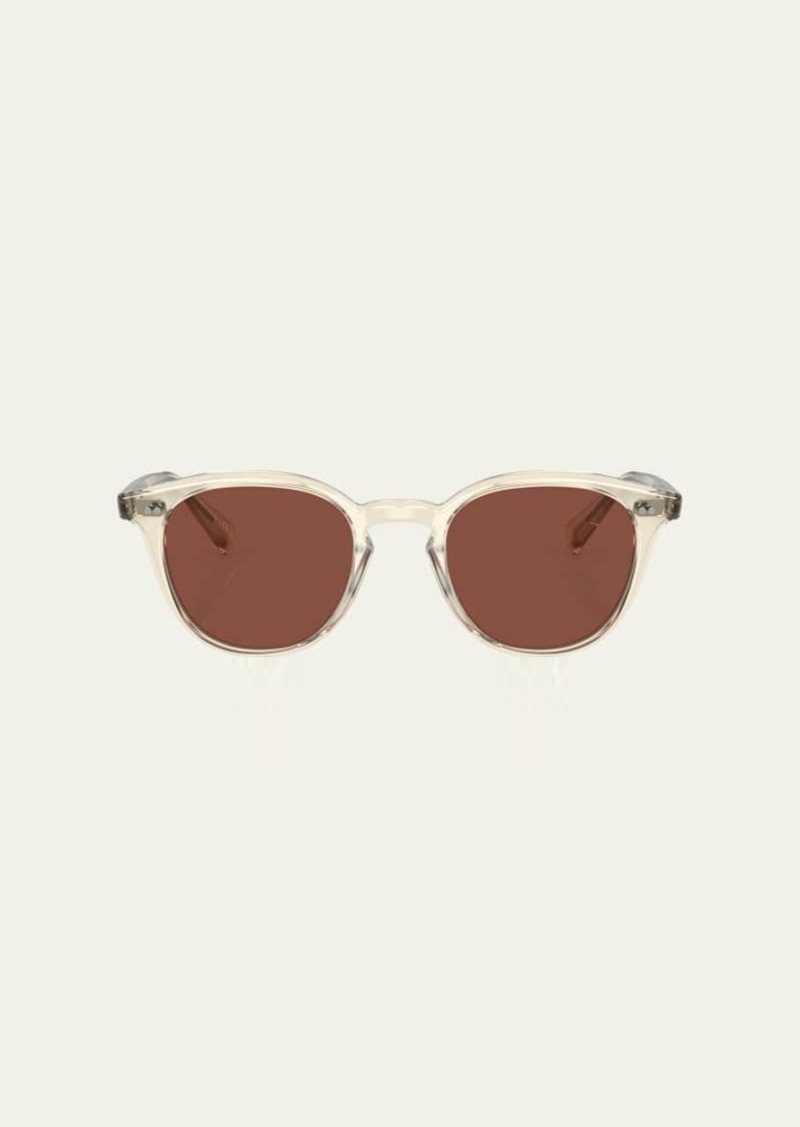Oliver Peoples Desmon Sun Acetate Round Sunglasses