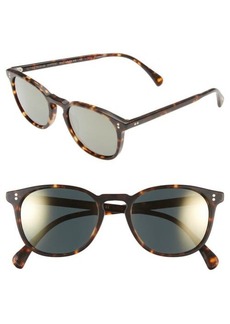 Oliver Peoples 'Finley' 51mm Polarized Sunglasses
