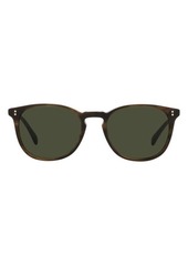 Oliver Peoples Finley Esquire 51mm Square Sunglasses