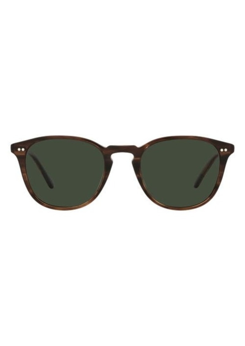 Oliver Peoples Forman LA 51mm Polarized Pillow Sunglasses