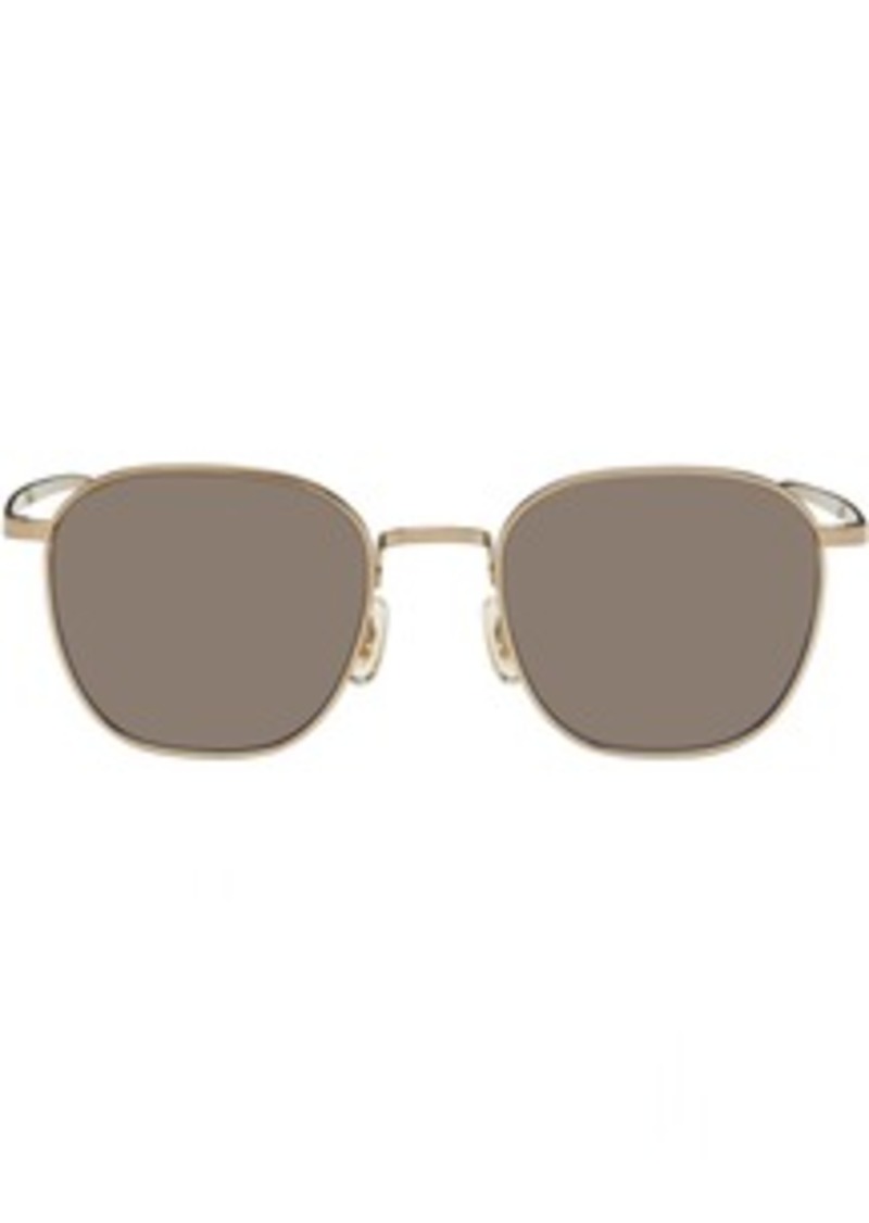 Oliver Peoples Gold Rynn Sunglasses