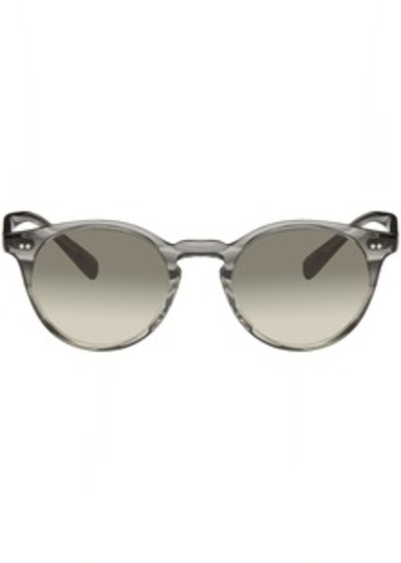Oliver Peoples Gray Romare Sunglasses