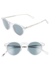 Oliver Peoples Gregory Peck 47mm Retro Sunglasses