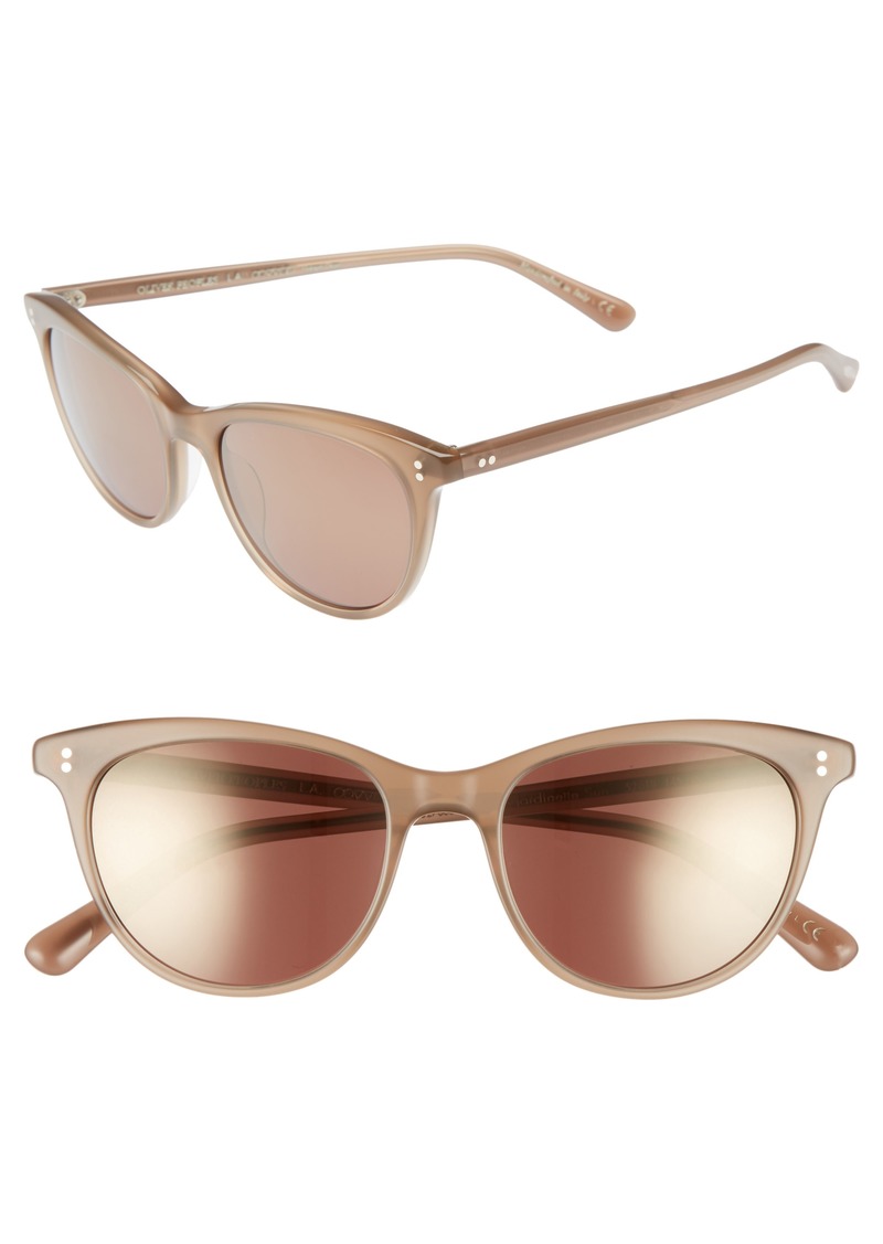 Oliver Peoples Oliver Peoples Jardinette 52mm Cat Eye Sunglasses |  Sunglasses