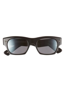 Oliver Peoples Kasdan 51mm Rectangular Sunglasses