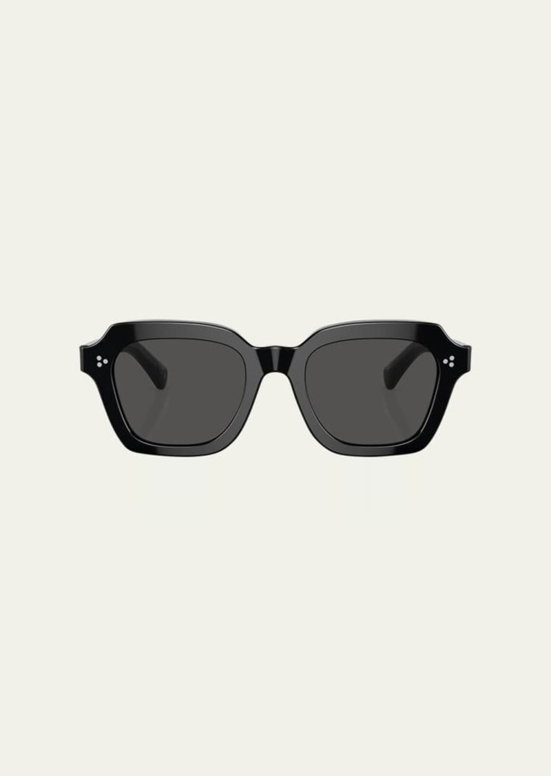 Oliver Peoples Kienna Acetate Square Sunglasses