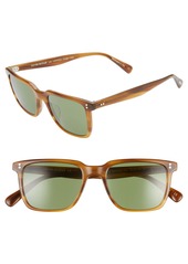 Oliver Peoples Lachman 50mm Rectangle Sunglasses