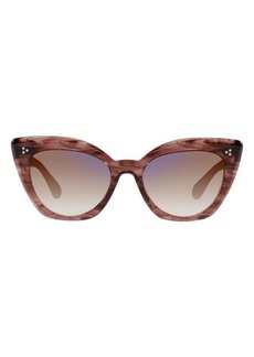 Oliver Peoples Laiya 55mm Gradient Butterfly Sunglasses