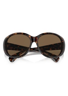 Oliver Peoples Maridan 62mm Oversize Round Sunglasses