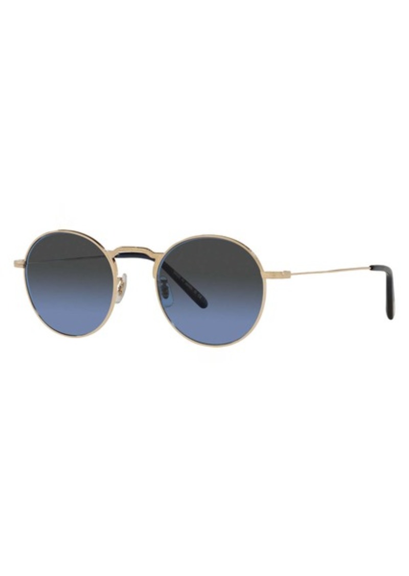 Oliver Peoples Men's 49mm Gold Sunglasses