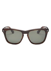 Oliver Peoples Men's Lynes Polarized Square Sunglasses, 55mm