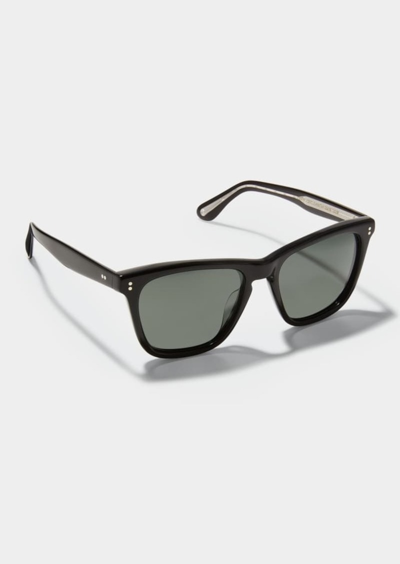 Oliver Peoples Men's Lynes Sun 55 Acetate Sunglasses