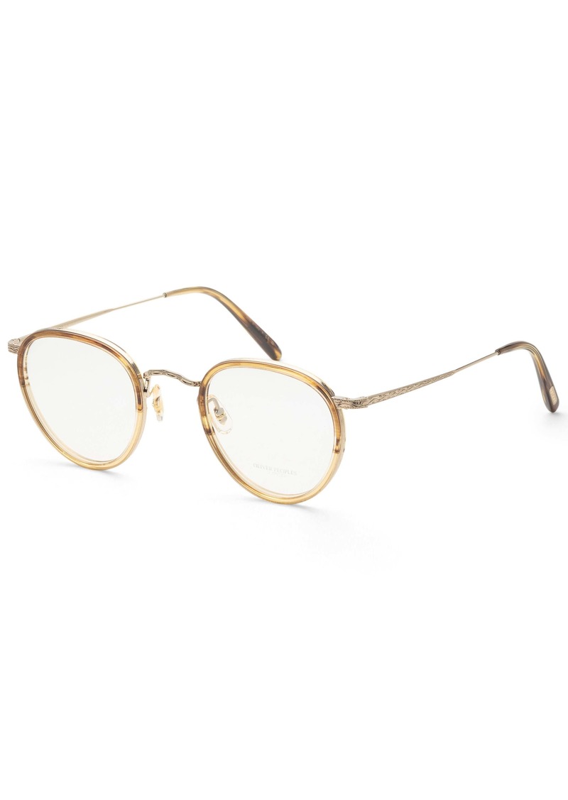 Oliver Peoples Men's MP-2 48mm Canarywood Gradient Gold Opticals