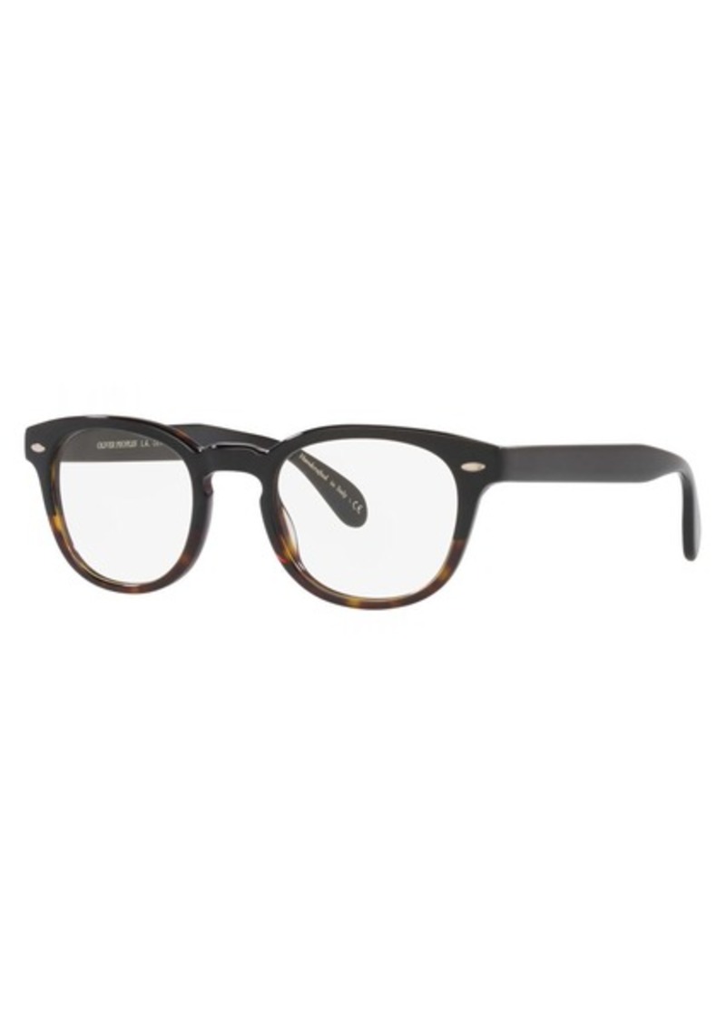 Oliver Peoples Men's OV5036S-1722SB Sheldrake 49mm Black/362 Gradient Opticals