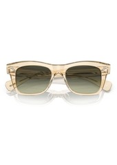 Oliver Peoples Ms. Oliver 51mm Gradient Square Sunglasses