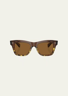 Oliver Peoples Ms. Oliver Acetate Square Sunglasses