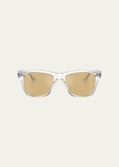 Oliver Peoples Oliver Sun Acetate Square Sunglasses