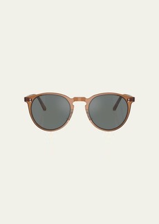 Oliver Peoples O'Malley Acetate Round Sunglasses