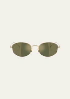 Oliver Peoples ov1347st Oval Titanium Sunglasses