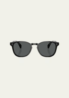 Oliver Peoples Ov5298su Polarized Round Acetate Sunglasses