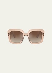 Oliver Peoples Franca Acetate Square Sunglasses