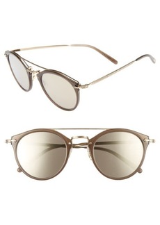 Oliver Peoples Remick 50mm Brow Bar Sunglasses