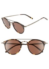 Oliver Peoples Remick 50mm Brow Bar Sunglasses