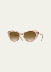 Oliver Peoples Rishell Acetate Cat-Eye Sunglasses