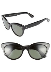 Oliver Peoples Roella 55mm Polarized Cat Eye Sunglasses